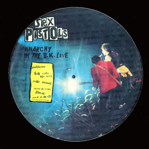 sex pistols anarchy in the uk live 1991 vinyl discogs