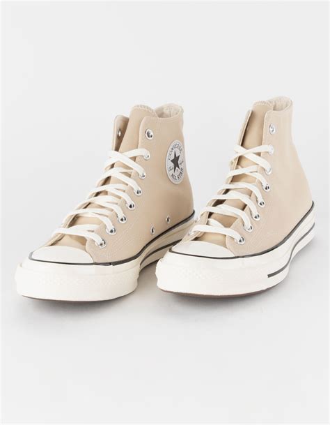 converse chuck taylor  star  high top shoes cream tillys