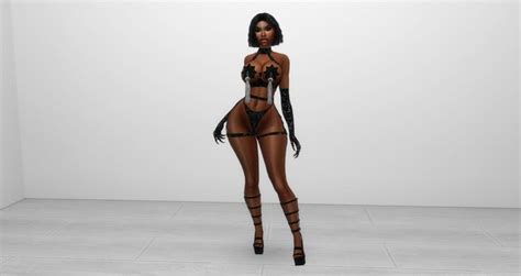 Step On Her Neck Body Preset Sims 4 Body Mods Sims 4 Vintage Glamour
