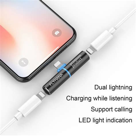 review  iphone dongle iphone  adapter dual lightning wireless charg happy neko reviews