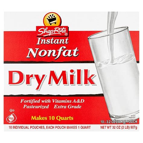 shoprite instant nonfat dry milk