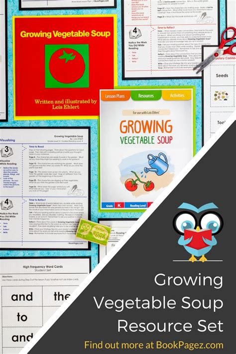 growing vegetable soup bookpagez preschool lesson plans lesson