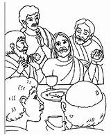 Avondmaal Pasen Laatste Wielkanoc Kleuren Kolorowanki Religijne Dla Supper Bezoeken Bladzijden Flevoland sketch template