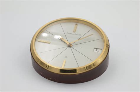 jaeger lecoultre  day desk clock  date  catawiki