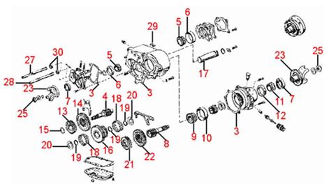transmission exploded view