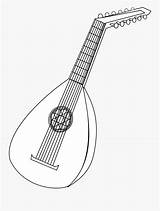 Lute Instrument Instrumentos Musicais تلوين صوره Musikinstrumente Ausmalen العود Instrumente Mandolin Ausmalbild Guitarras sketch template