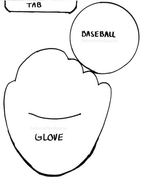 baseball glove pattern  soccer mom blog