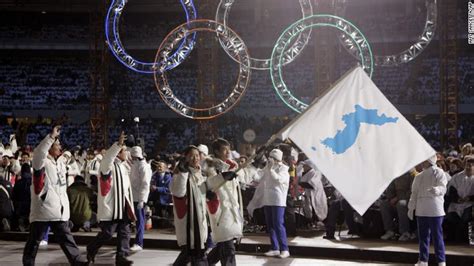 north and south korea to march together at olympics cnn