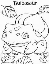 Coloring Pokemon Pages Bulbasaur Grass Para Colorear Printable Dibujos Kids Type Print Colouring Characters Cards Pikachu Clipart Silhouette Color Book sketch template