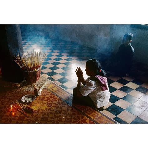 Steve Mccurry On Instagram “a Woman Prays At A Monastery Next To