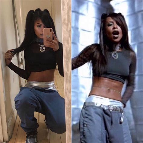 Aaliyah Outfit Ideas Costume Aaliyah 90s Outfits Halloween Costumes
