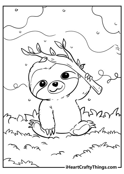 cute animals coloring pages  kids coloring pages cute coloring