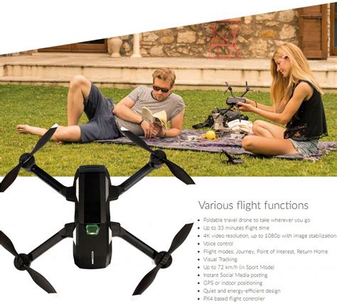 yuneec mantis  gps wifi  hd fpv foldable rc drone rtf