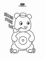 Record Coloring Pages Derby Kentucky Printables Getcolorings Store sketch template