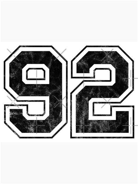 number  poster  sale  paulsdesign redbubble