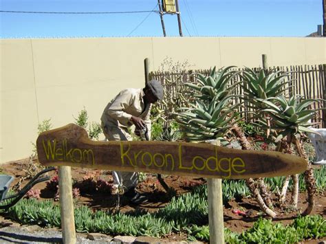 kroon lodge pitched  camping directory