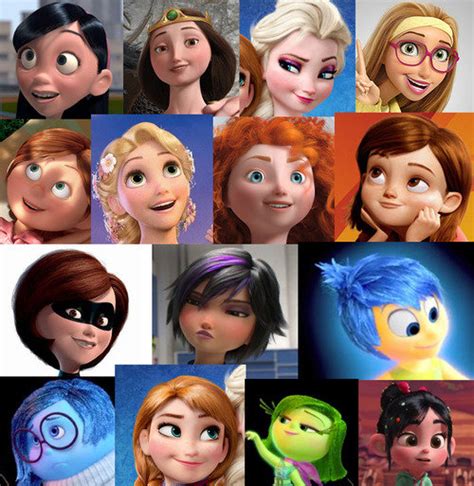 disney s obsession with doe eyed button nosed female animated