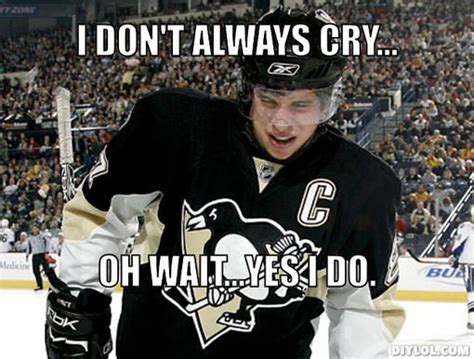 sidney crosby cry the sidney cry fest has officially