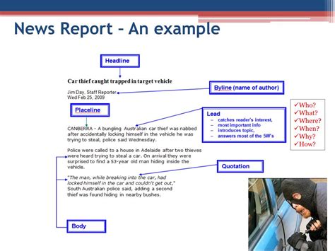 news report powerpoint    id