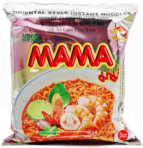 mama shrimp flavour tom yum instant noodles   asian grocer