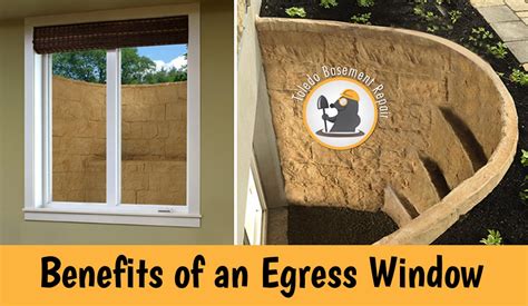 benefits   egress window toledo basement repair