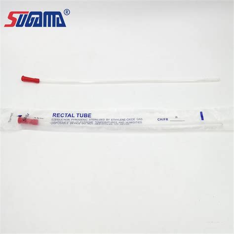 Homemade Professional Medical Single Use Safety Rectal Tube Medical