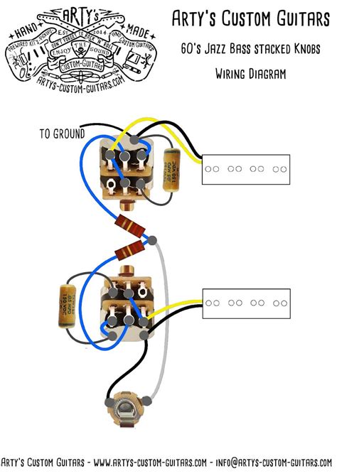 fender jazz bass wiring diagram