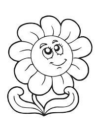image result  smiling flowers spring coloring pages flower