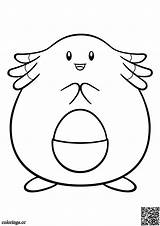 Chansey Pokemon Colorings Consent sketch template