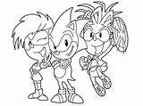 Sonic Coloring Hedgehog Underground Pages Super Shadow Tails Pichu Silver Hedgehogs Printable Color Three Running Pikachu Clipart Colouring Characters Popular sketch template