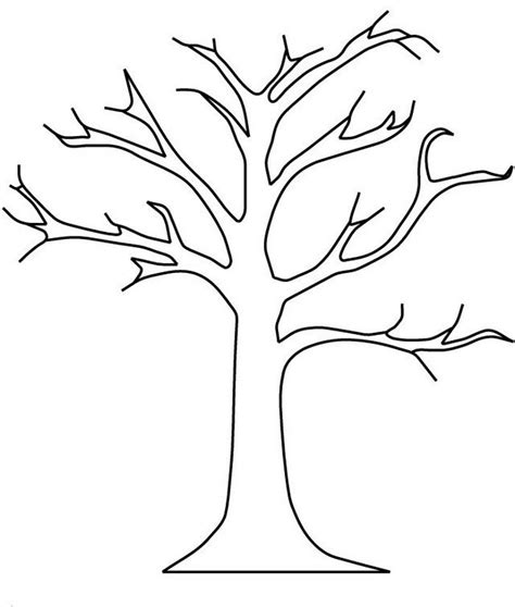 bare tree coloring pages   ages fall leaves coloring pages