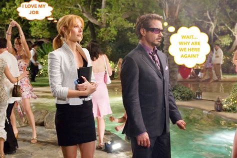 Pepper Loves Her Job Tony And Pepper Pepper And Tony Tony Stark Quotes