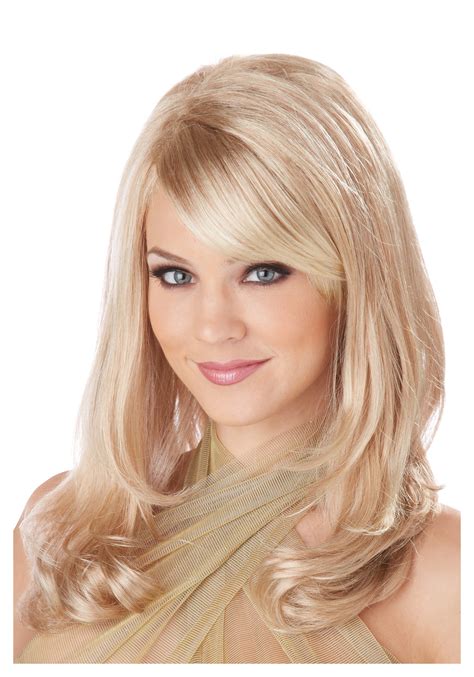 blonde lush layers wig