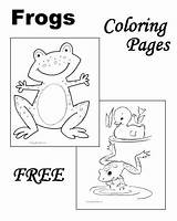 Frog Coloring Pages Kids Froggy Goes Frogs Raisingourkids Printable School Worksheets Template Colouring Animal Raising Sheets sketch template