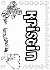 Coloring Kristin Hellokids Pages Print Color sketch template