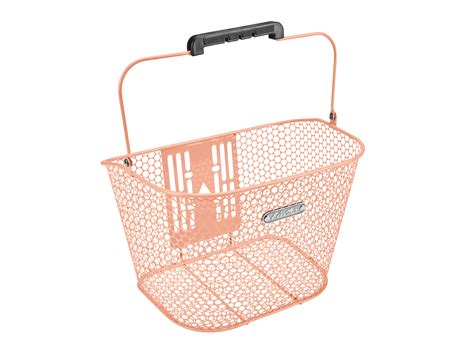 electra honeycomb qr front basket light pink   bike basket pink bike basket