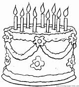 Coloring Pages Zoey Print Birthday Cake Color Getcolorings Printable sketch template
