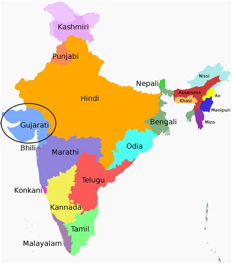 map  india  gujarati maps   world