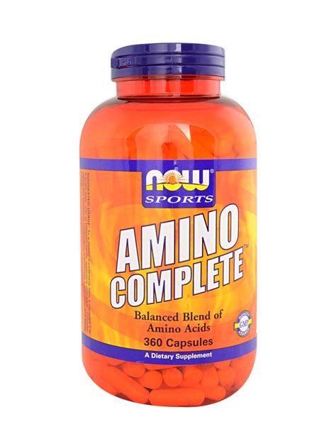 Amino Complete By Now Foods 360 Capsules