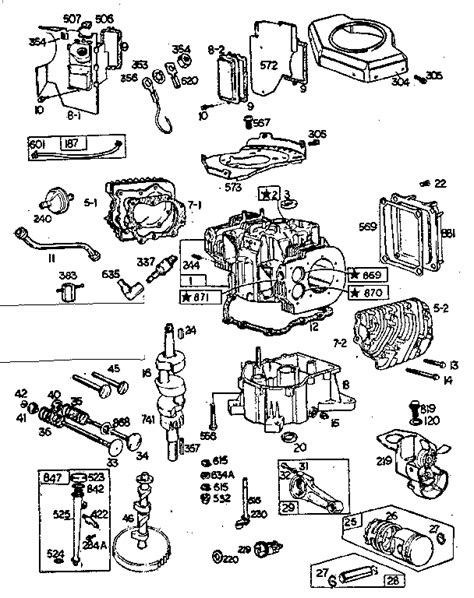 hp briggs parts diagram  diagram