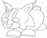 Coloring Pages Adopt Wildcat sketch template