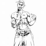 Coloring Rapper Pages Tupac Printable Xcolorings 740px 89k Resolution Info Type  Size sketch template