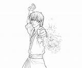 Avatar Zuko Coloring4free Fujiwara Yumiko Skill Quoteko Azula sketch template