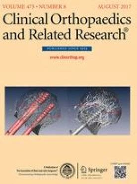 clinical orthopaedics  related research volumes  issues