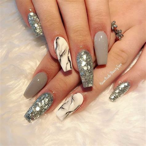 marble nail art designs ideas  upgrade  manicure  fashion