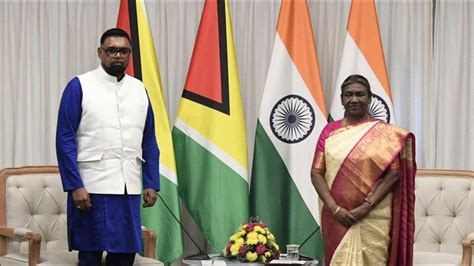 Guyana President Seeks Indias Participation In Booming Oil And Gas