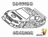Coloring Pages Race Car Nascar Sports Kids Track Cars Color Colouring Choose Board Dodge Worksheets Motor sketch template
