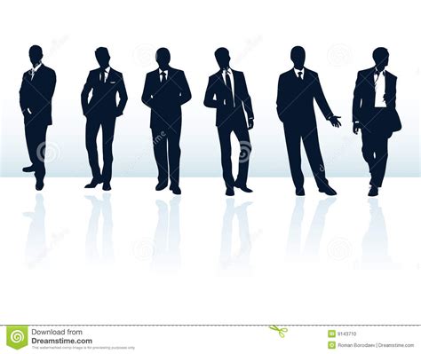 business men in suits silhouette collection man silhouettes vintage male human body outline