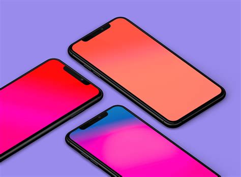bright gradient wallpapers  iphone