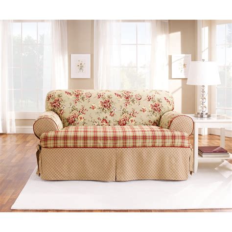 fit lexington  cushion sofa slipcover red walmartcom